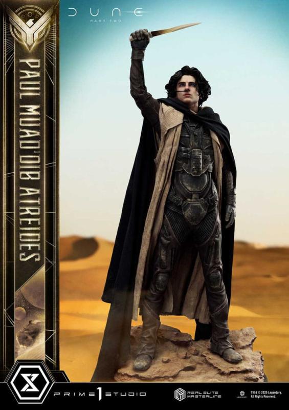 Dune: Part Two Real Elite Masterline Series Statue 1/3 Paul Atreides Ultimate Verison 90 cm 13