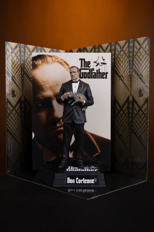 The Godfather Movie Maniacs Paramount Figure Don Corleone 17 cm 13