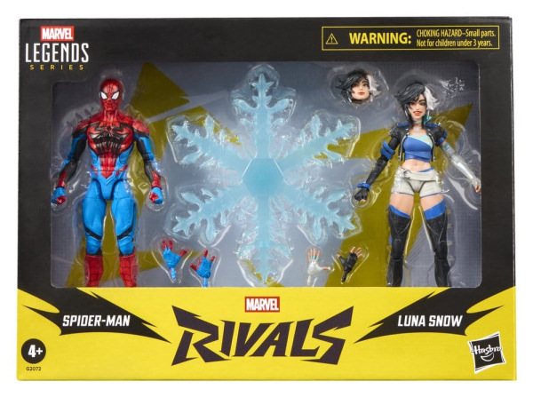 Marvel Rivals Marvel Legends Action Figure 2-Pack Spider-Man & Luna Snow 15 cm 4