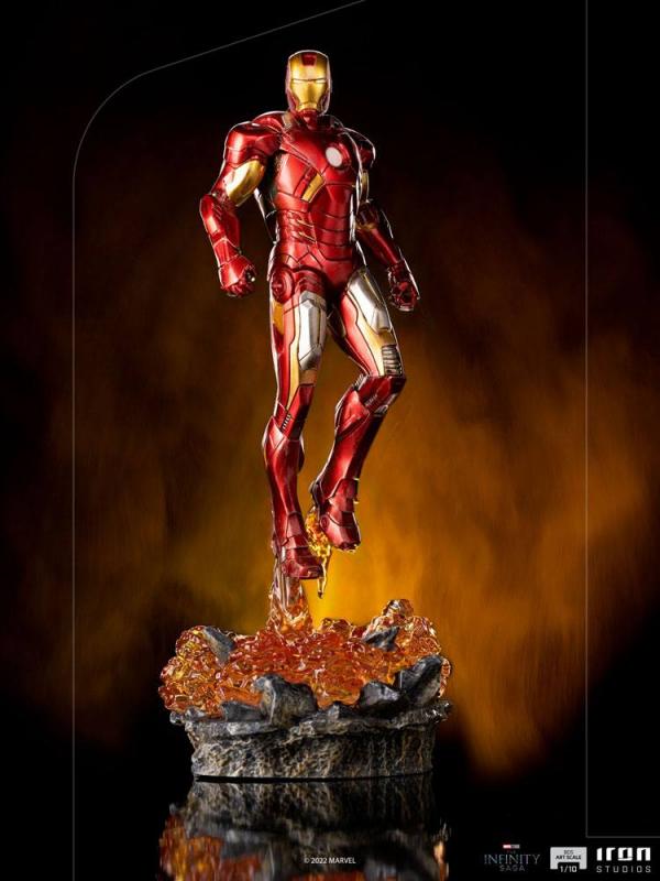 The Infinity Saga: Iron Man Battle of NY 1/10 BDS Art Scale Statue - Iron Studios