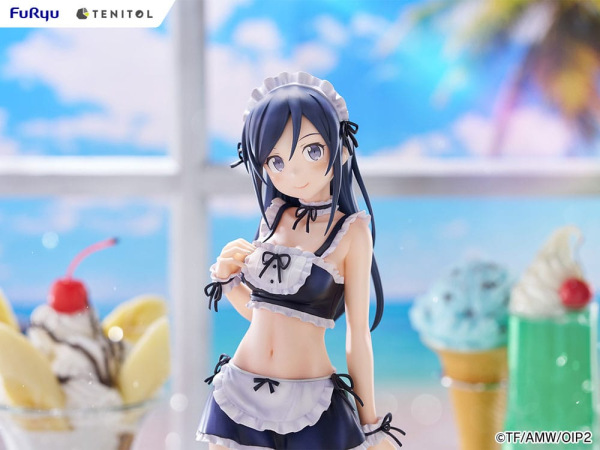 Ore no Imouto ga Konna ni Kawaii Wake ga Nai. Tenitol Tall PVC Statue Aragaki Ayase swimsuits maid V 10