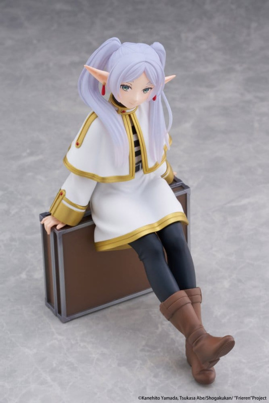 Frieren: Beyond Journey's End PVC Figure Desktop Cute Frieren (Trunk Case Ver.) Reissue 13 cm 3