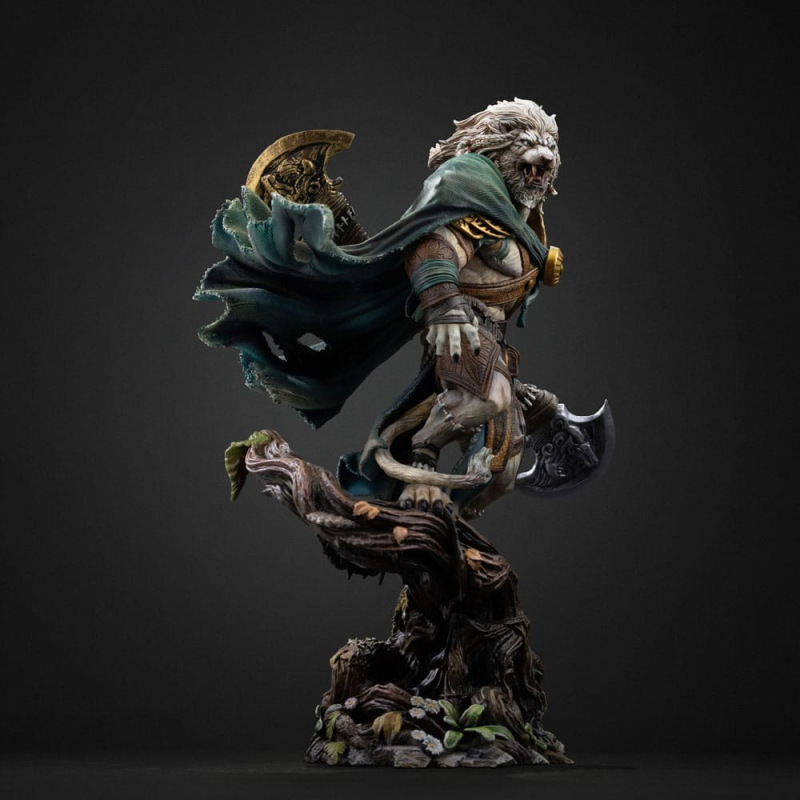 Magic The Gathering Art Scale Statue 1/10 Ajani Goldmane 26 cm 3