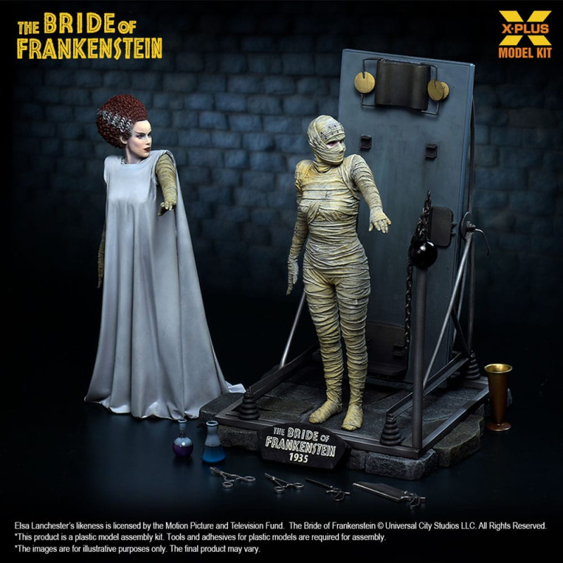 The Bride of Frankenstein Plastic Model Kit 1/8 Bride of Frankenstein 21 cm 2