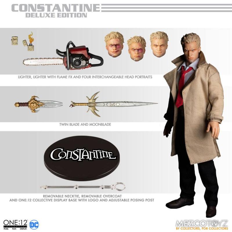 DC Comics:  Constantine Deluxe Edition - Figure 1/12 - Mezco