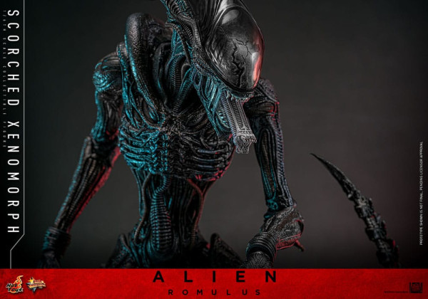 Alien: Romulus Movie Masterpiece Action Figure 1/6 Scorched Xenomorph 44 cm 12