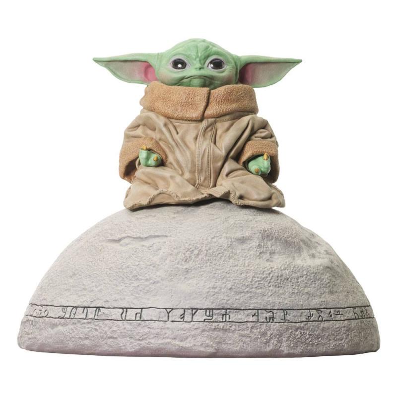 Star Wars The Mandalorian Milestones Statue 1/2 Grogu on Seeing Stone 20 cm