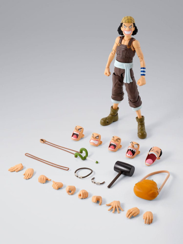 One Piece S.H.Figuarts Action Figure Usopp Romance Dawn Ver. 15 cm 7