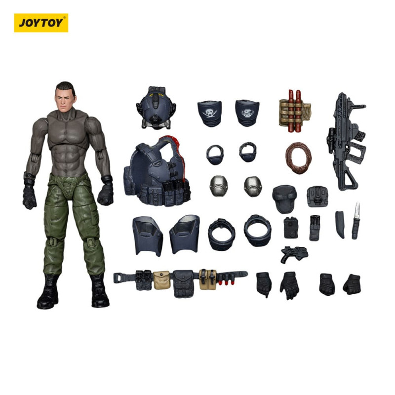 APOC Series Dark Source Action Figur Stellar Scar Assault Team Ghostmanganese 11 cm 11