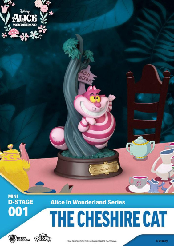 Alice in Wonderland Mini Diorama Stage Statues 6-pack 10 cm 12