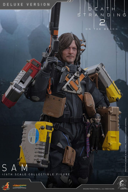 Death Stranding 2: On the Beach Videogame Masterpiece Action Figure 1/6 Sam (Deluxe Version) 31 cm 10