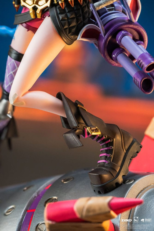 League of Legends Statue 1/10 2XKO Jinx & Warwick Diorama 37 cm 5