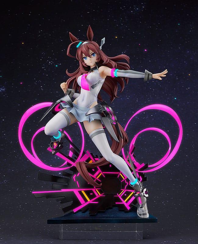 Uma Musume Pretty Derby PVC Statue 1/7 Mihono Bourbon The Chestnut Cyborg 26 cm 6