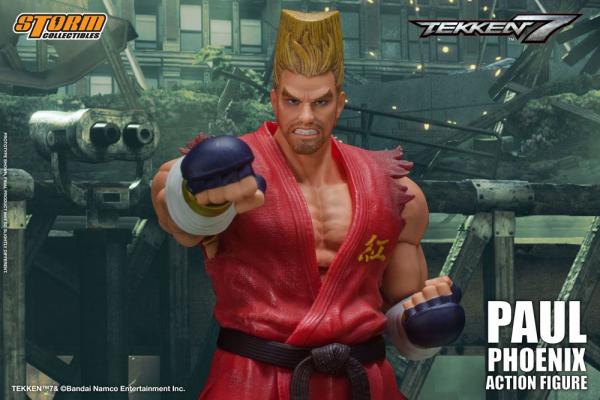 Tekken 7: Paul Phoenix 1/12 Action Figure - Storm Collectibles