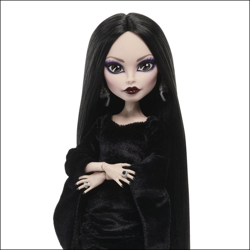 Monster High x Wednesday Collector Doll Morticia Addams 4