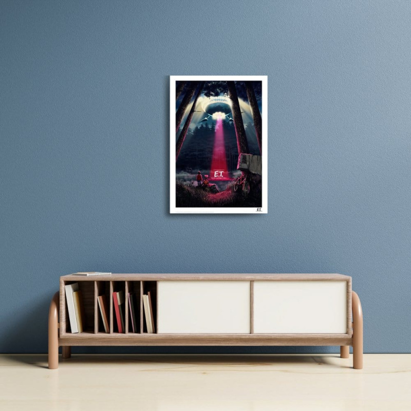 E.T. the Extra-Terrestrial Art Print Ver. B Limited Edition 30 x 47 cm 1