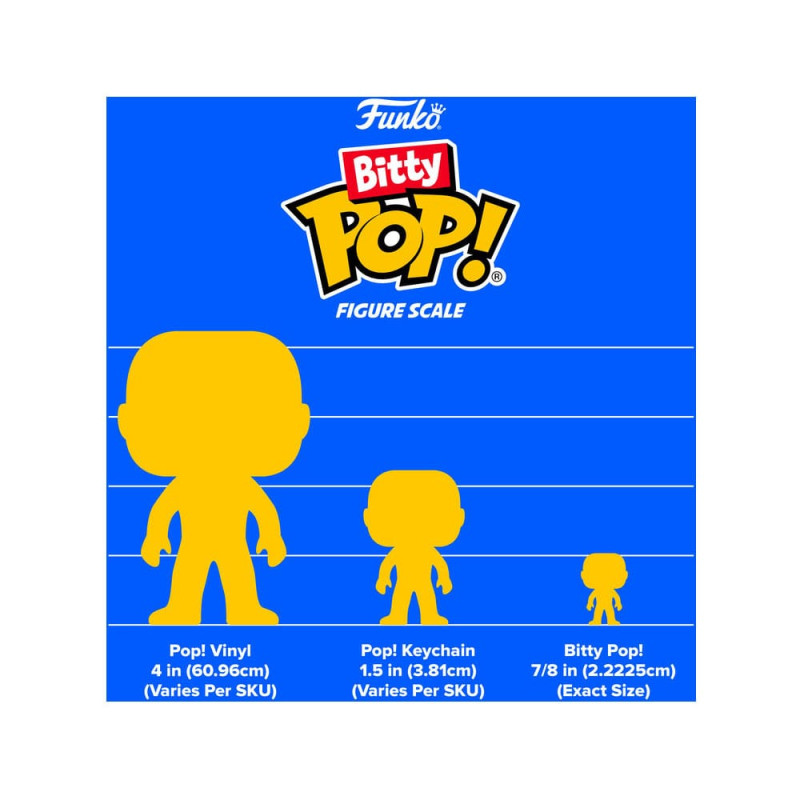 Hello Kitty Bitty POP! Vinyl Figures 2-Pack My Melody&Kuromi 2 cm 3