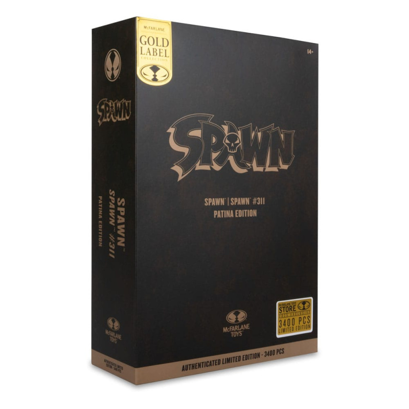 Spawn Action Figure Spawn #311 (Patina Edition) (Gold Label) 19 cm 8