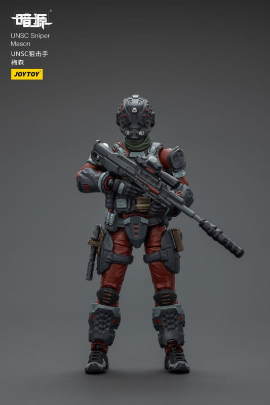 UNSC Dark Source Action Figur Sniper Mason 7 cm 2