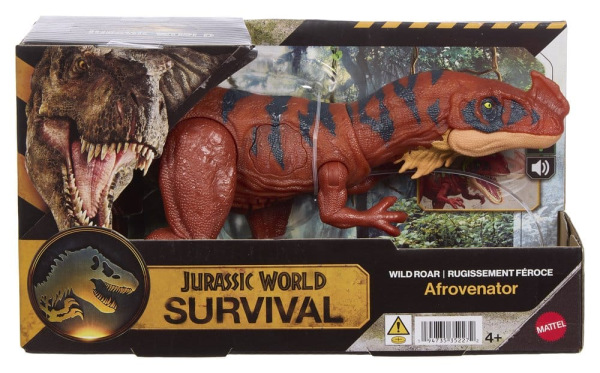 Jurassic World: Survival Action Figure Wild Roar Afrovenator 3