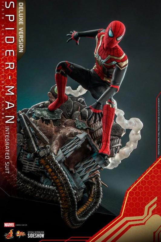 Spider-Man No Way Home: Spider-Man Deluxe Version 1/6 Action Figure - Hot Toys