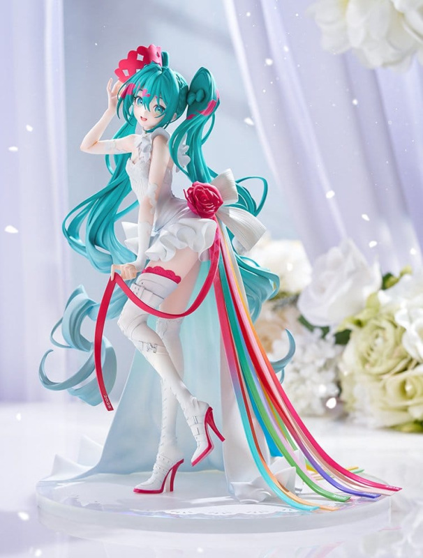 Hatsune Miku GT Project G.S. Collection PVC Figure 1/7 Racing Miku 15th "Rhapsody" 2010-2025 27 cm 1