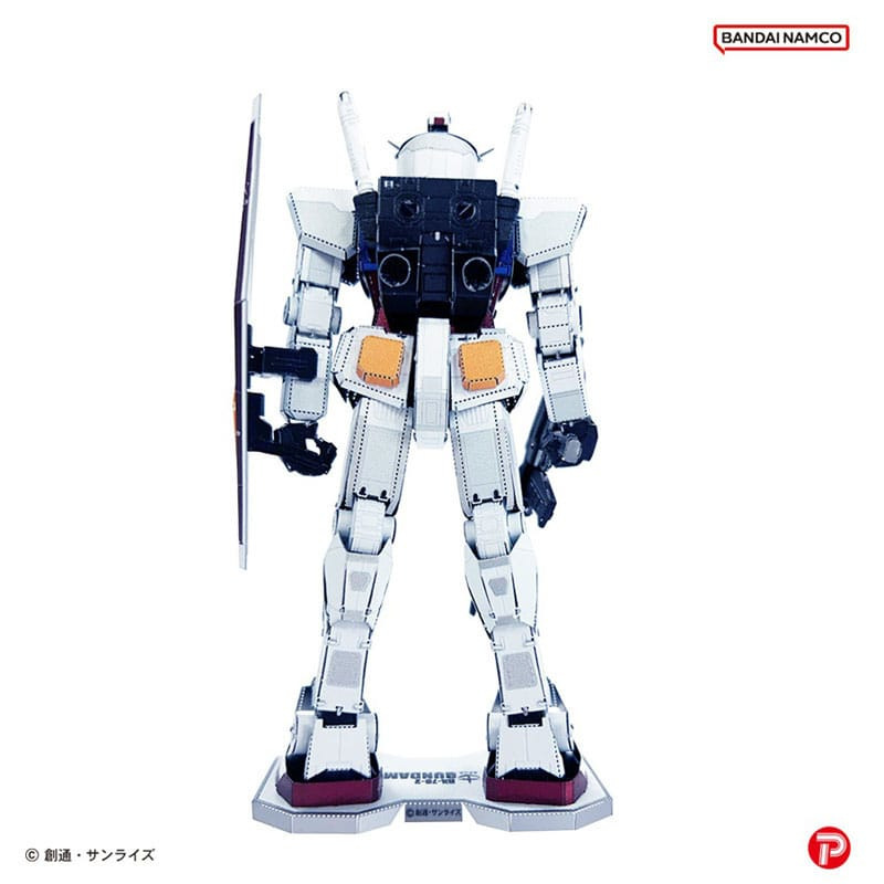 Mobile Suit Gundam Metallic Nano Puzzle Model Kit RX-78-2 12 cm 3