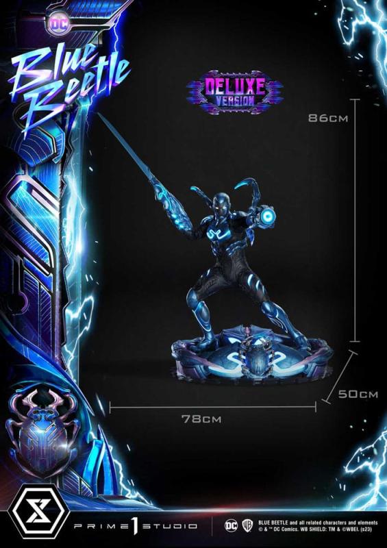 Blue Beetle: Blue Beetle Deluxe 1/3 Museum Masterline Series Statue - Prime 1