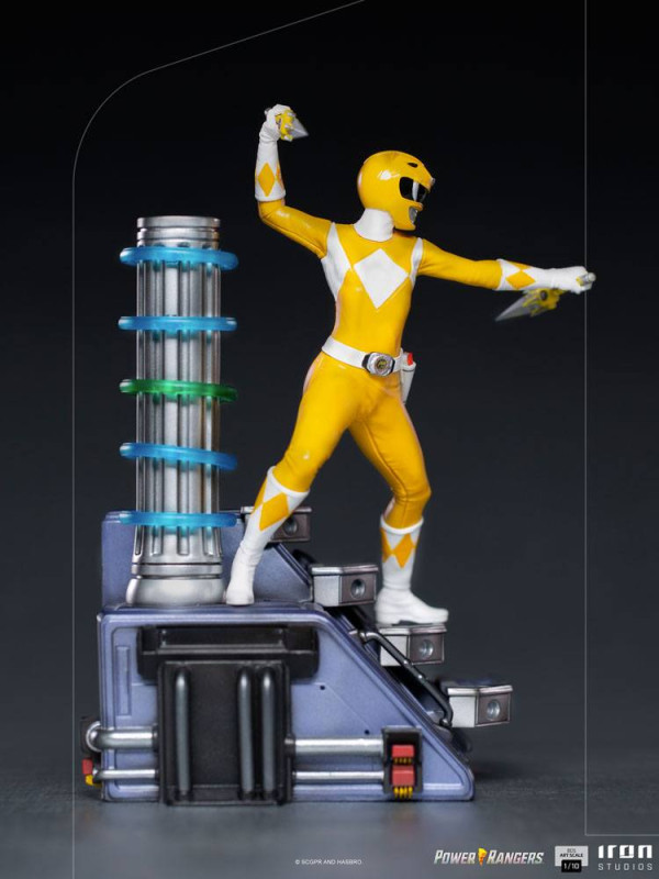 Power Rangers BDS Art Scale Statue 1/10 Yellow Ranger 19 cm 4