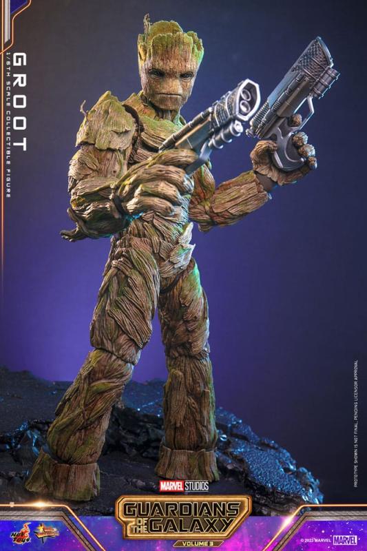 Guardians of the Galaxy Vol. 3: Groot 1/6 Movie Masterpiece Action Figure - Hot Toys