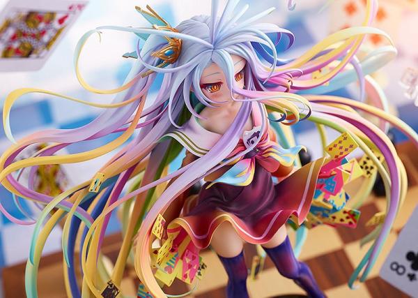 No Game No Life Statue 1/7 Shiro Yuu Kamiya Art Works 28 cm