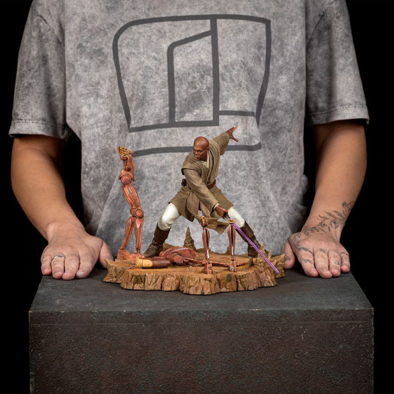 Star Wars Art Scale Statue 1/10 Mace Windu 18 cm 13
