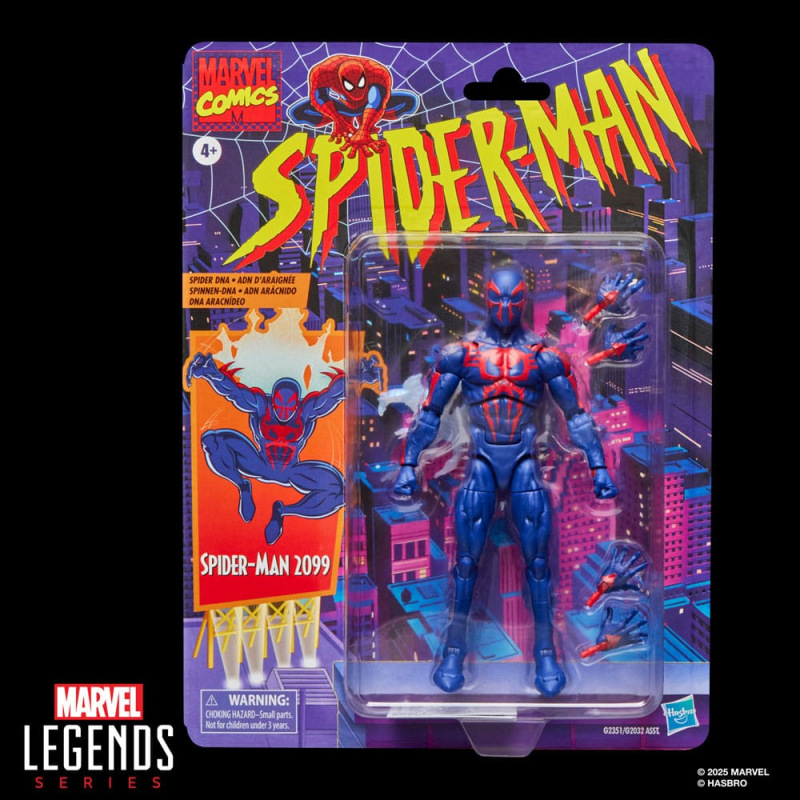 Spider-Man Marvel Legends Retro Action Figure Spider-Man 2099 15 cm 1