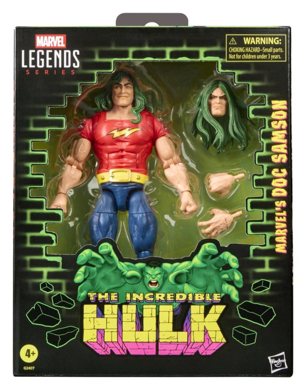 The Incredible Hulk Marvel Legends Action Figure Marvel's Doc Samson 15 cm 5