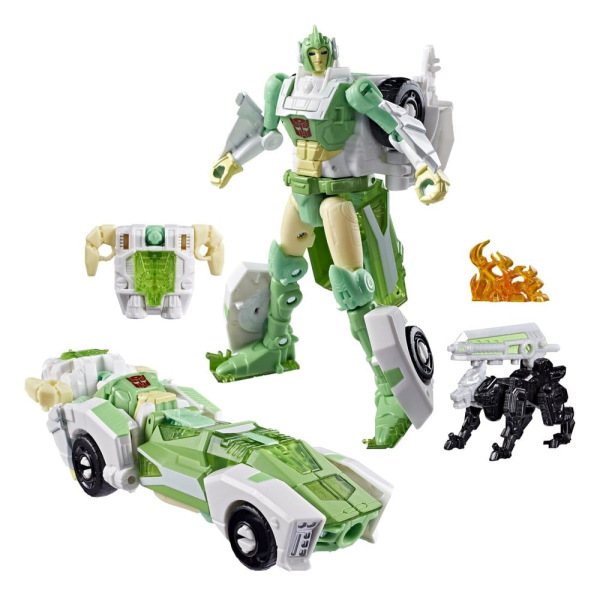 Transformers Generations War for Cybertron: Siege Deluxe Class Action Figure WFC-S15 Autobot Greenli 4