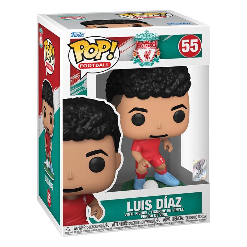 Liverpool F.C. POP! Football Vinyl Figure Luis Díaz 9 cm