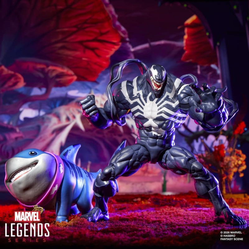 Marvel Rivals Marvel Legends Action Figure 2-Pack Venom & Jeff the Land Shark 15 cm 14