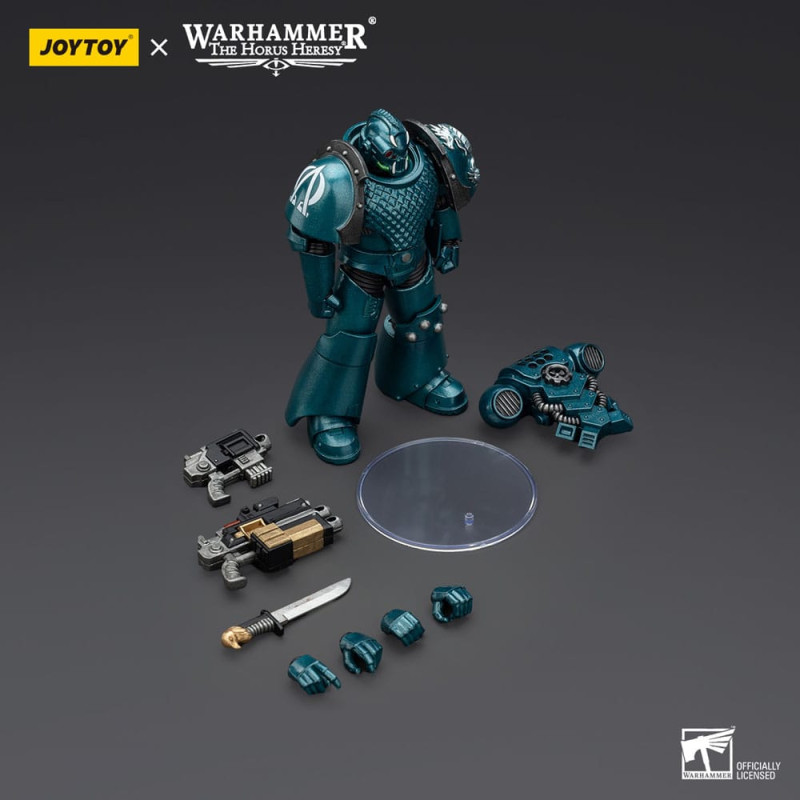 Warhammer The Horus Heresy Action Figure Alpha Legion Head hunter With Banestrike Combi-Bolter And P 5