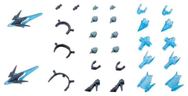 Kotobukiya M.S.G. Model Kit Accessory Set Mecha Supply 34 Holonic Headdress & Holonic High Heels Gre