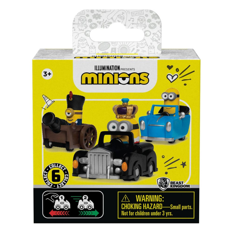 Minions Zoom Hero Pullback Vehicles with Figures Blind Box Assortment (12) 5