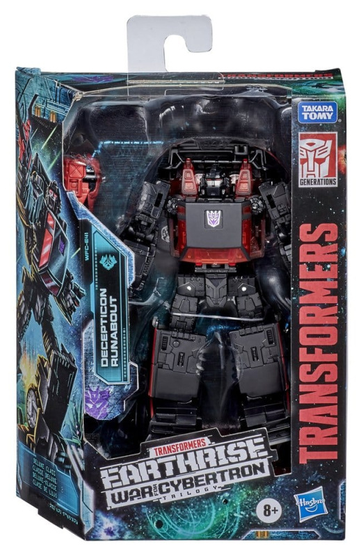 Transformers Generations War for Cybertron: Earthrise Deluxe Class Action Figure Decepticon Runabout 4