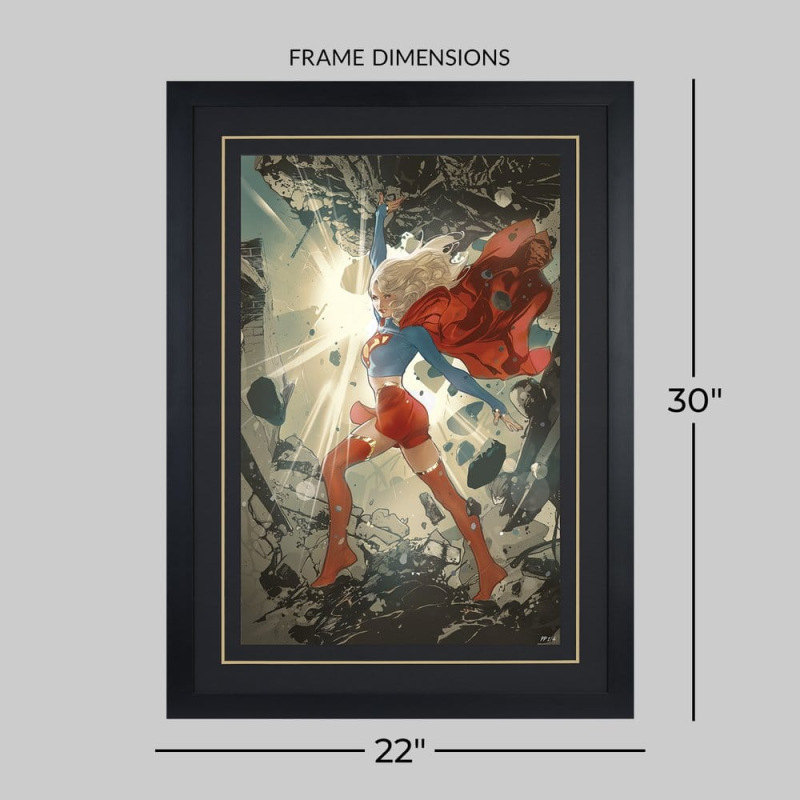 DC Comics Fine Art Print Supergirl 41 x 61 cm - unframed 4