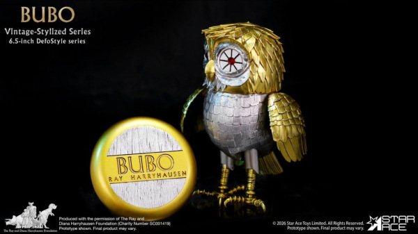 Ray Harryhausen Collection DefoStyle Soft-vinyl Statue Bubo 17 cm 3