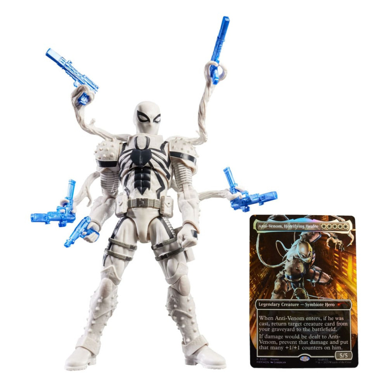 Marvel Legends Magic: The Gathering Action Figure Agent Anti-Venom (plus Exclusive Foil Card) 15 cm 4