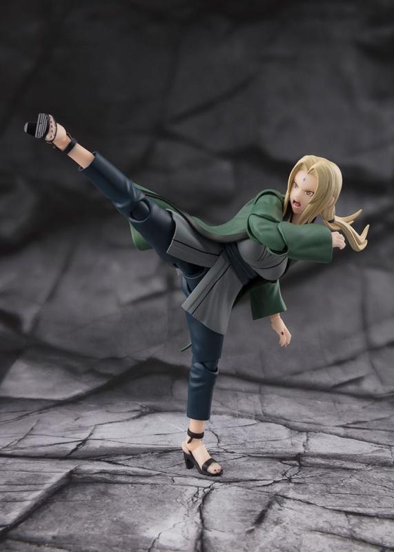 Naruto S.H.Figuarts Action Figure Tsunade The legendary Medical Ninja 14 cm 3