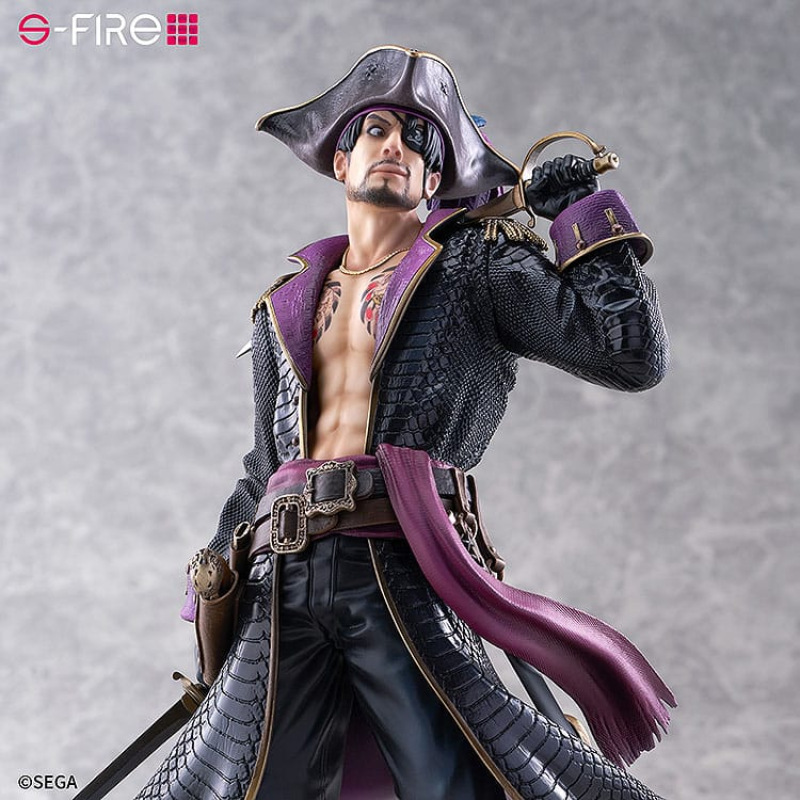 Like a Dragon: Pirate Yakuza in Hawaii S-Fire PVC Statue 1/7 Captain Majima (Goro Majima) 26 cm 6