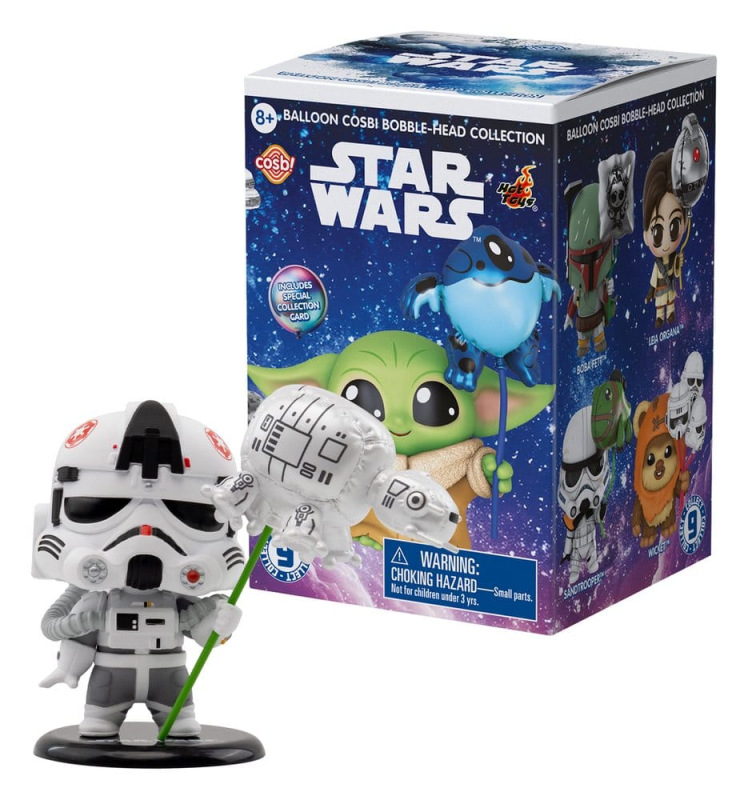 Star Wars Cosbi Mini Figures Balloon 8 cm Blind Box Display (8) 4