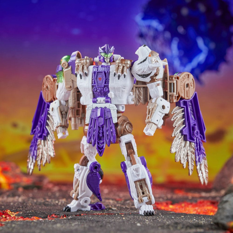 Transformers Generations Legacy United Leader Class Action Figure Beast Wars Universe Tigerhawk 19 c 2