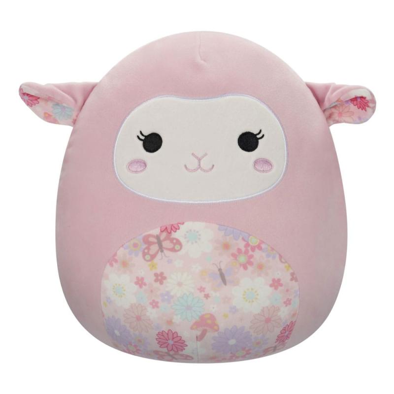 Squishmallows Plush Figure Pink Lamb with Floral Ears and Belly Lala 30 cm