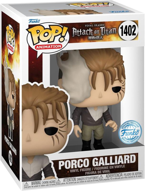 Attack on Titan POP! Animation Vinyl Figure Porco Galliard 9 cm